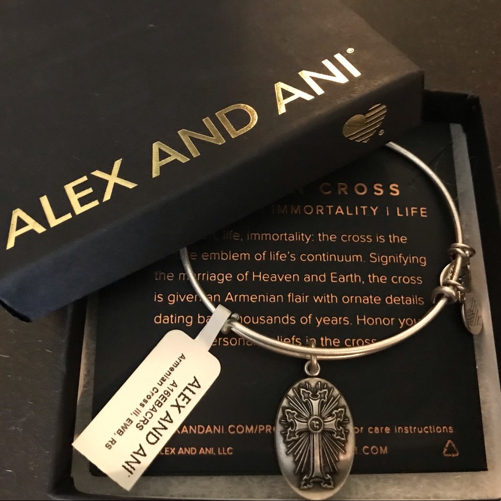 Alex and Ani Armenian Cross NWT